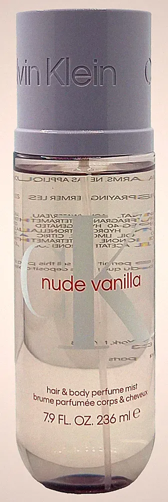 CALVIN KLEIN CK NUDE VANILLA HAIR & BODY PERFUME MIST SPRAY 7.9 Oz / 236 ml NEW