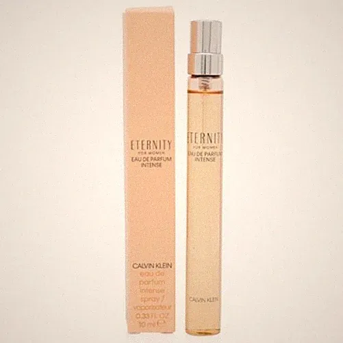 Calvin Klein Eternity Intense Women Perfume 10ml .33oz EDP Spray Travel New