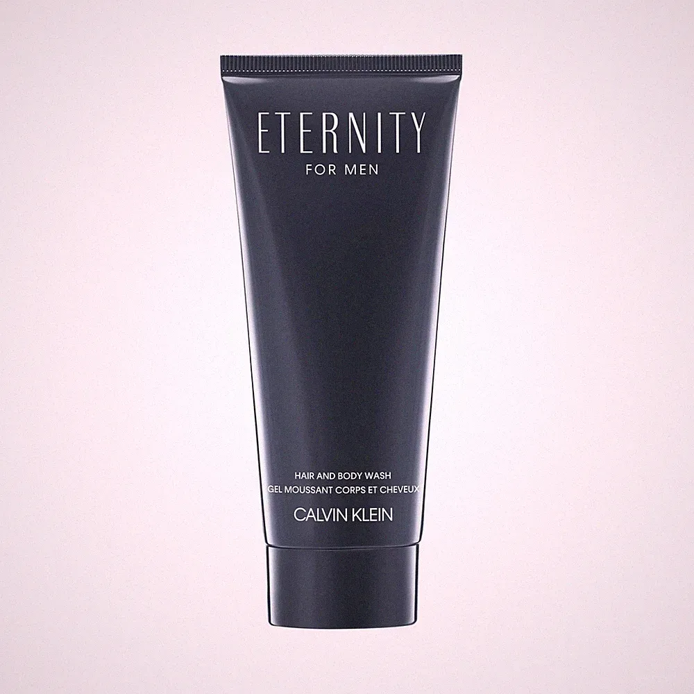 Calvin Klein Eternity Men Hair & Body Wash - Mandarin, Sage, Woodsy Cedar Scent