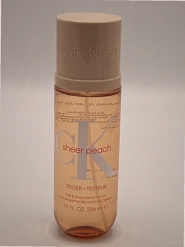 Calvin Klein Hair & Body Perfume Mist (T) - Sheer Peach 7.9 fl oz / 236 ml