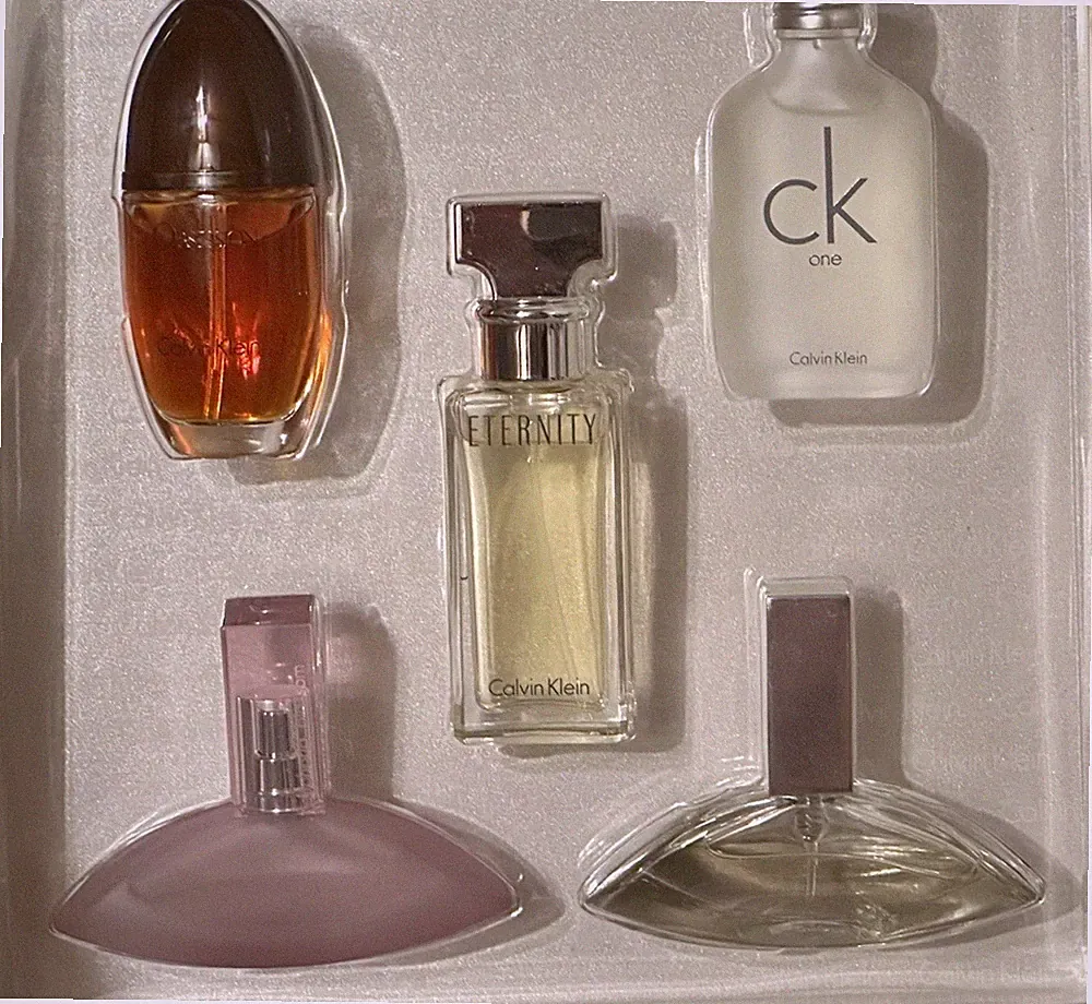 Calvin Klein Women's 5 Piece Mini Gift Set Assorted Perfume 0.5oz Each NEW!!