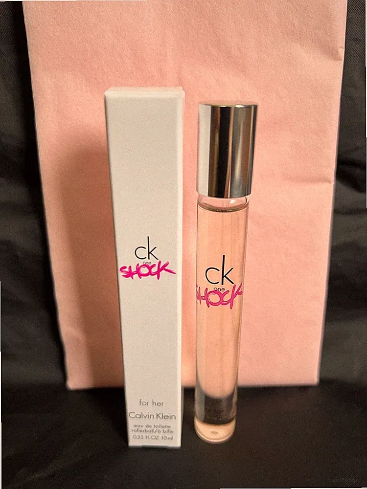 NEW Calvin Klein *CK ONE Shock for Her* ROLLERBALL - EDT 10ml / 0.33 oz Perfume