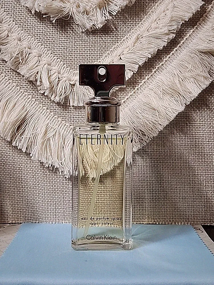 Vintage ETERNITY by CALVIN KLEIN Eau De Parfum Spray Bottle 1.7 Oz