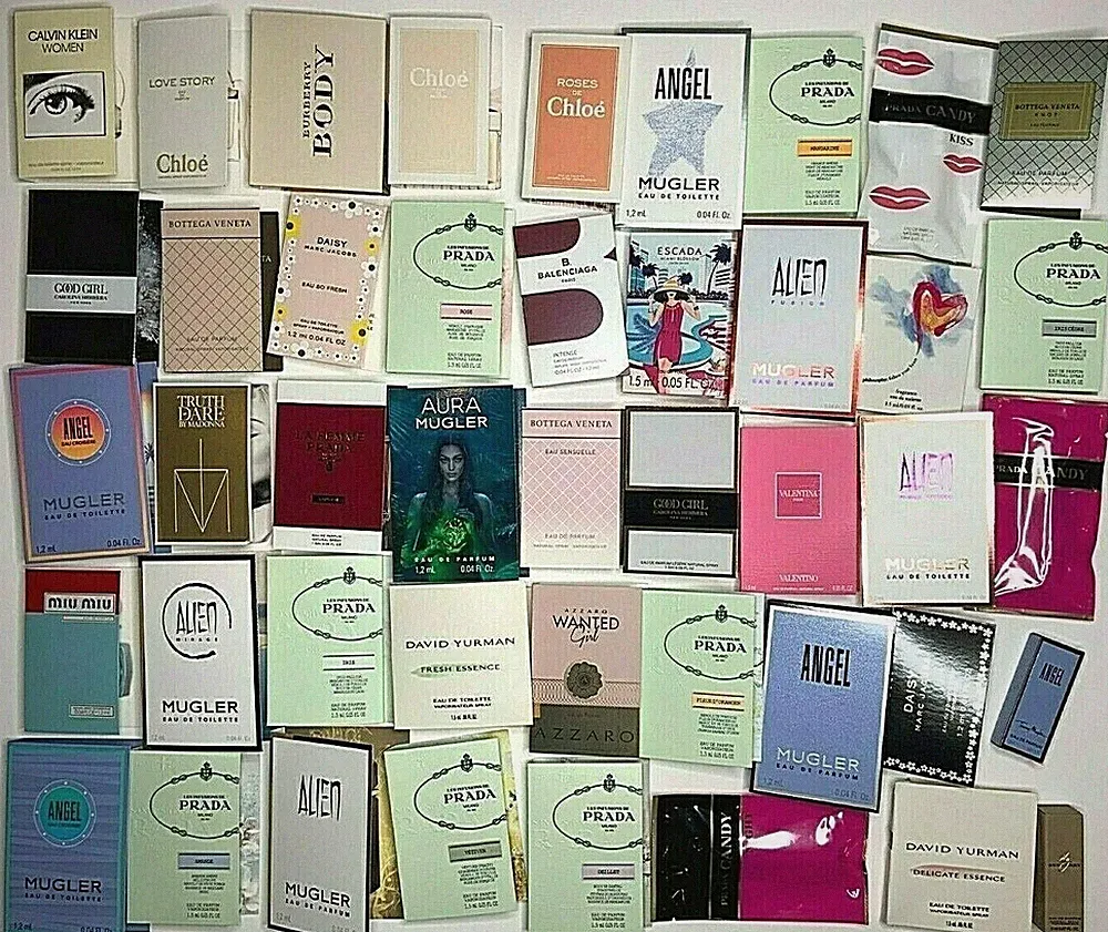 Women Designer Perfume Vials Samples Choose Scents, Combined Shipping & Discount